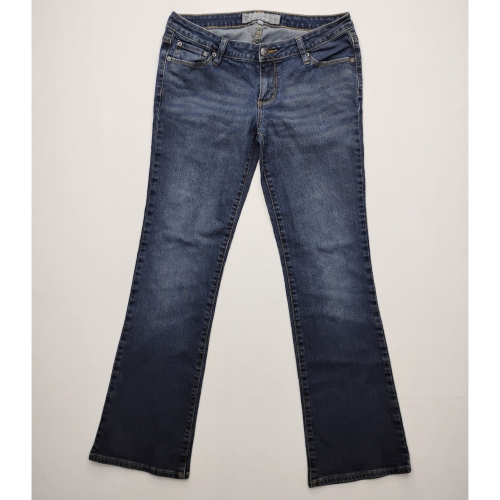 BULLHEAD‎ boot cut stretch jeans 11 dark wash fits 32x32